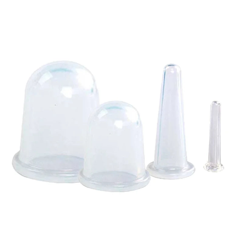 Silicone Facial Massage Cupping Set – Vacuum Massage Therapy