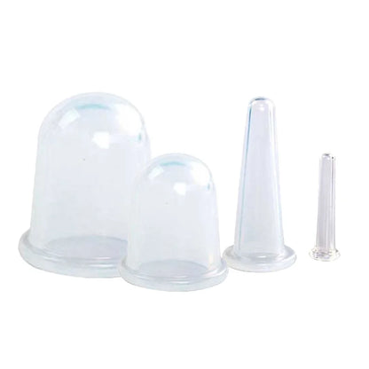 Silicone Facial Massage Cupping Set – Vacuum Massage Therapy