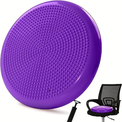 QzeUpwardSpirit Thickened Balance Pad Yoga Massage Seat Cushion