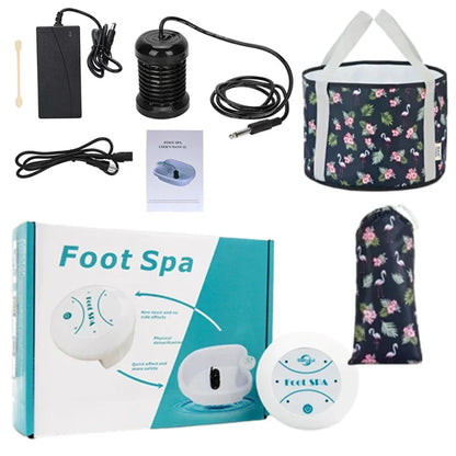 Hydrogen Enhanced Ionic Foot Detox Spa Machine With Massage