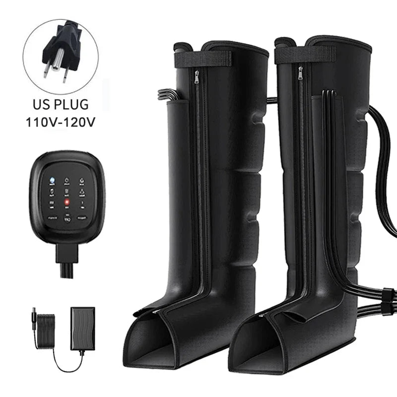 Air Compression Leg Massager Boots - Cycling Compression