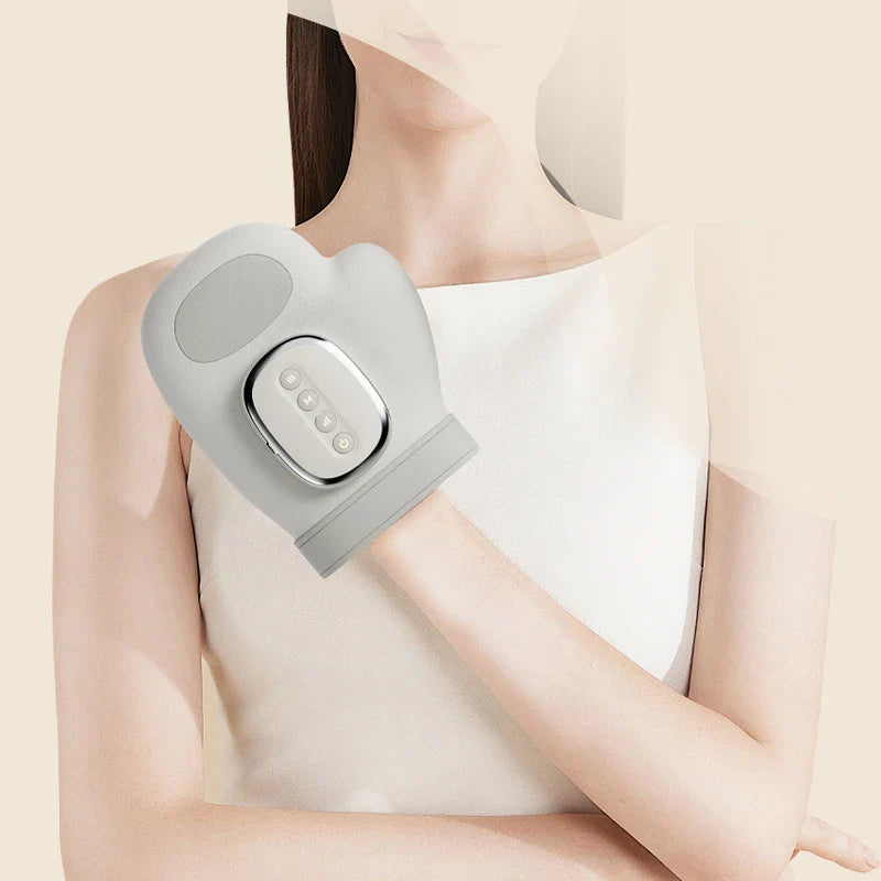 Hand Massager With Airbag Compression For Finger, Wrist, Palm, Vibration Glove