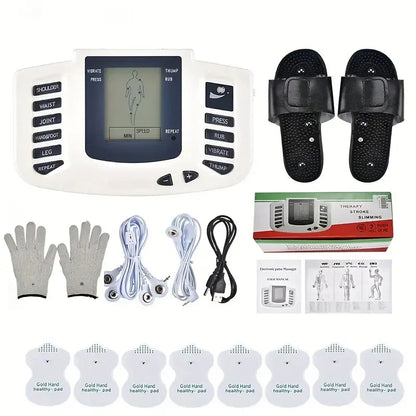 Electrostimulator Physiotherapy TENS EMS Massager with 12 Modes for Body
