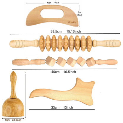 Wood Therapy Massage Tools – Effective Body Sculpting Solution