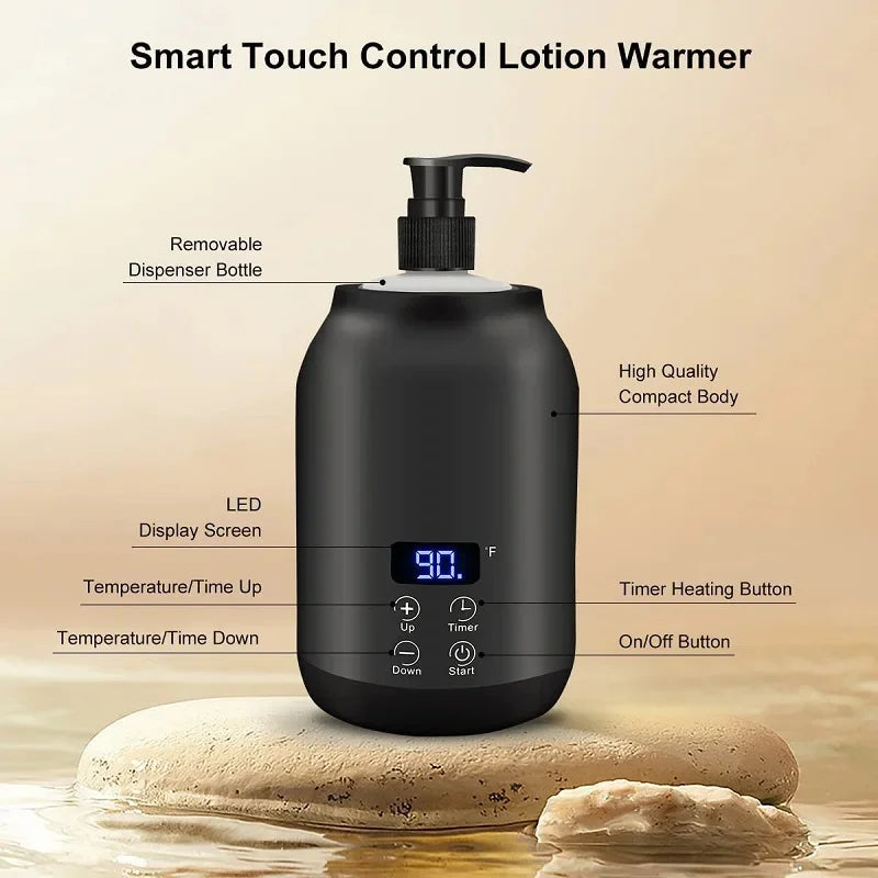 Massage Oil Heater With LED – Temperature Control 30-65C