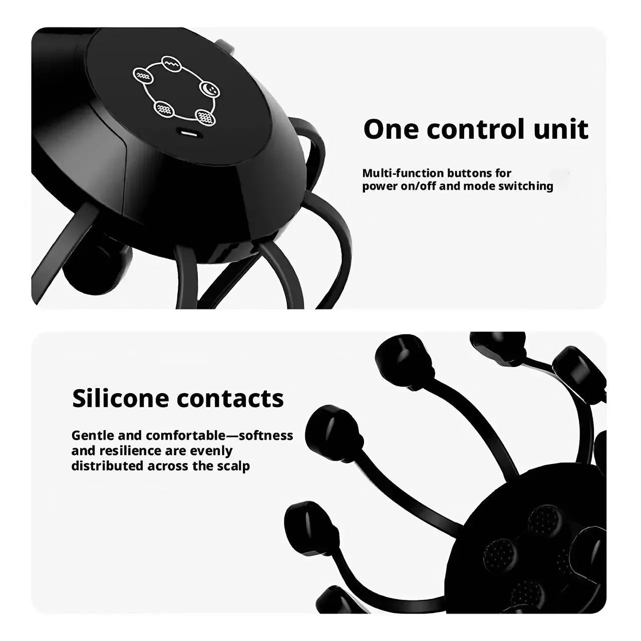 Intelligent Automatic Head Massager For Pressure Relief And Relaxation