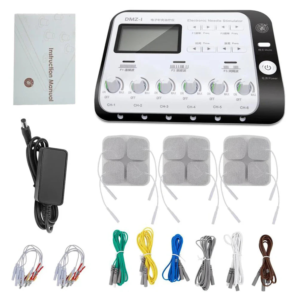 TENS Acupuncture And Moxibustion Massager – Six Way Output