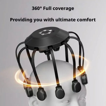 Intelligent Automatic Head Massager For Pressure Relief And Relaxation