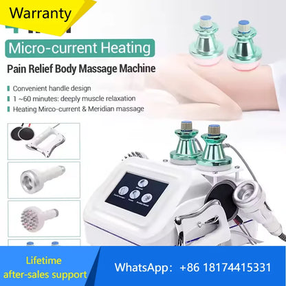 4 In 1 Microcurrent Heating Massage Machine For Pain Relief