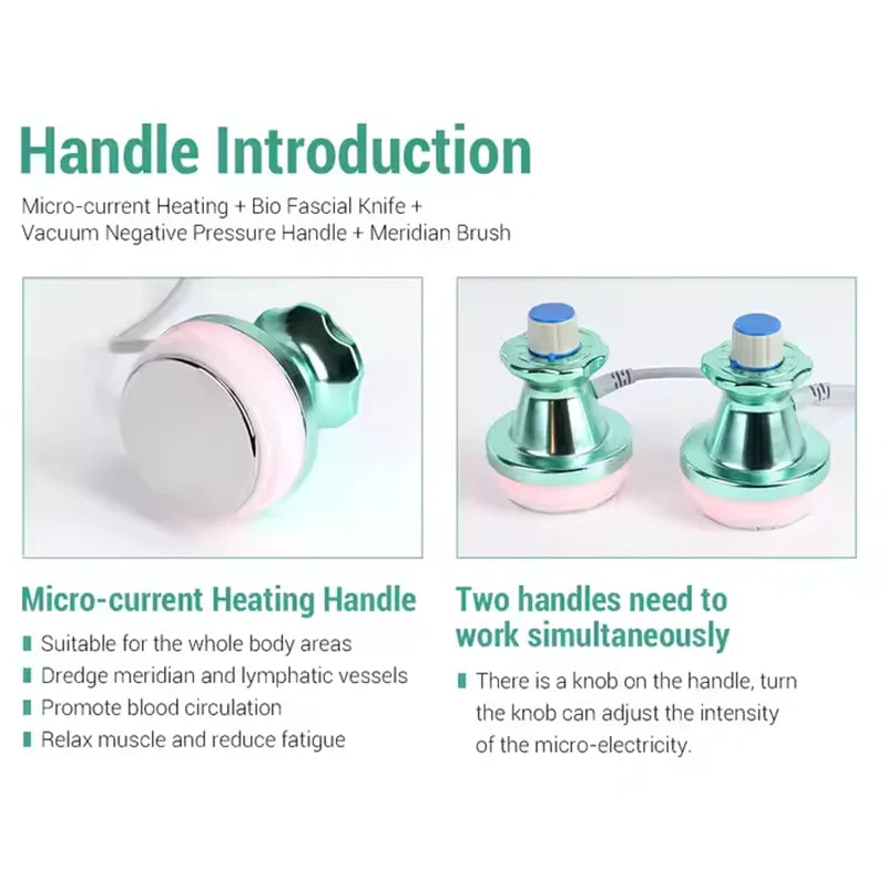4 In 1 Microcurrent Heating Massage Machine For Pain Relief