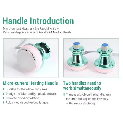 4 In 1 Microcurrent Heating Massage Machine For Pain Relief