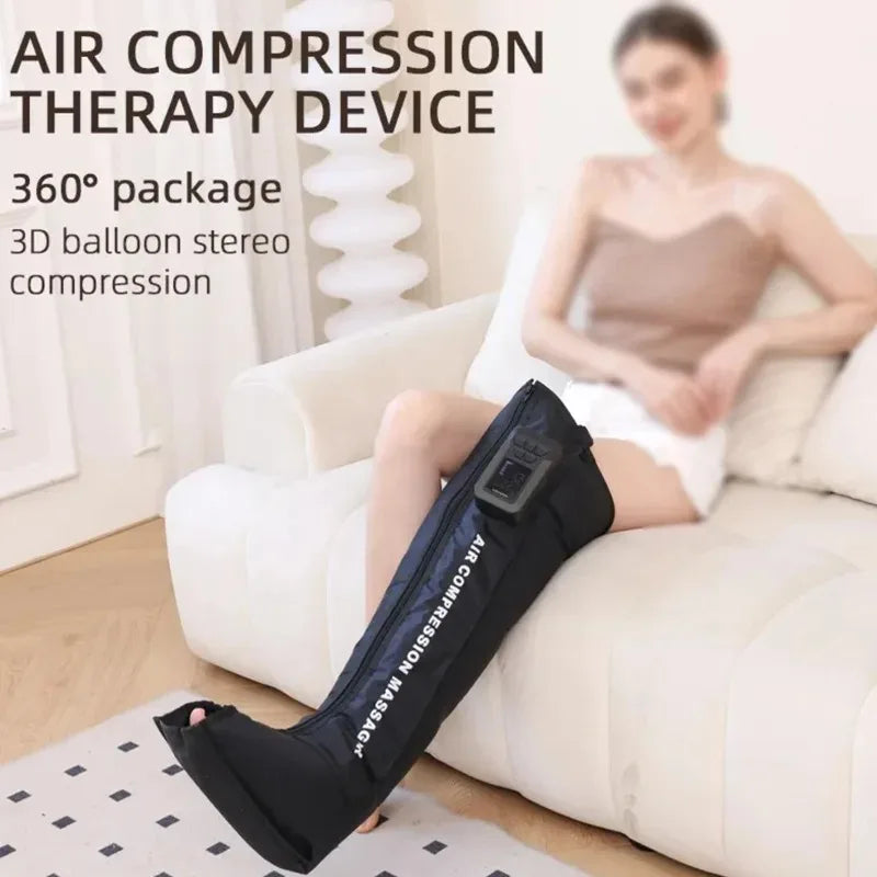 Foot Air Pressure Leg Massager for Blood Circulation and Muscle Relaxation