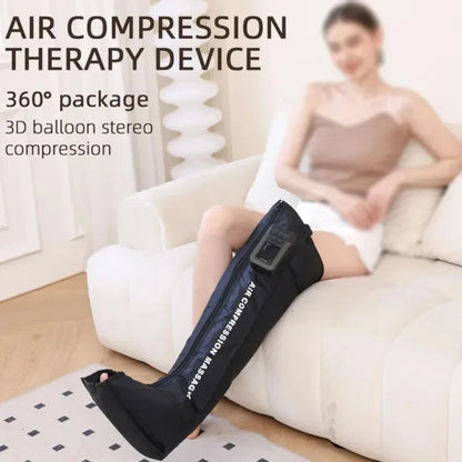 Foot Air Pressure Leg Massager for Blood Circulation and Muscle Relaxation