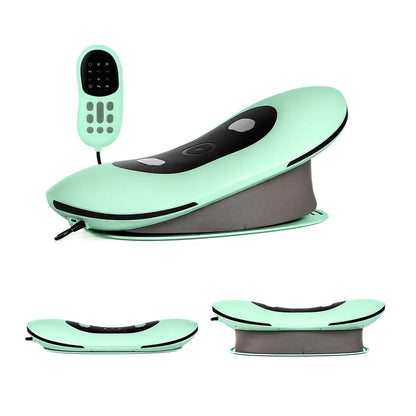 Electric Lumbar Traction Massager – Adjustable Vibration for Ultimate Back Support