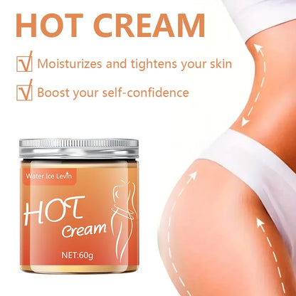 Water Ice Levin Massage Cream – Hot Compress for Tightening Abdominal Muscles
