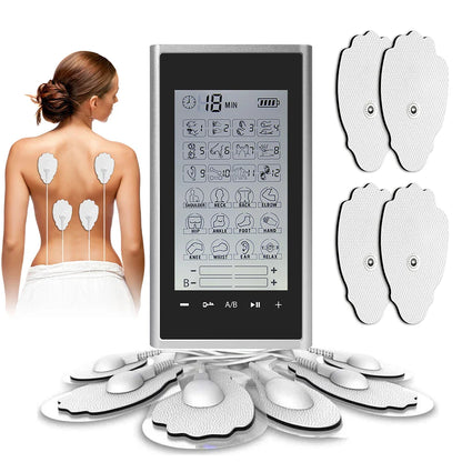 TENS Muscle Stimulator 24-Mode EMS Acupuncture Massager for Pain Relief