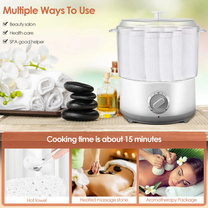 Electric Towel Steamer for Facial Spa