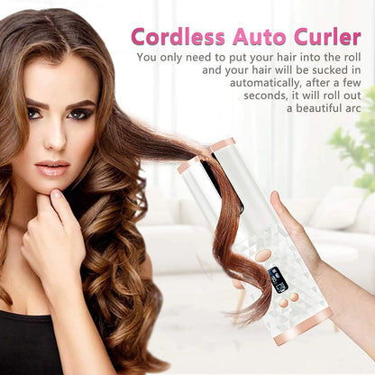 Cordless 360 Auto Hair Curler