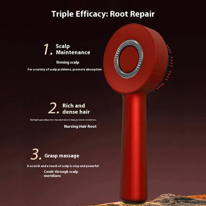 3 Modes Electric Vibration Massage Comb for Hair Growth & Scalp Care