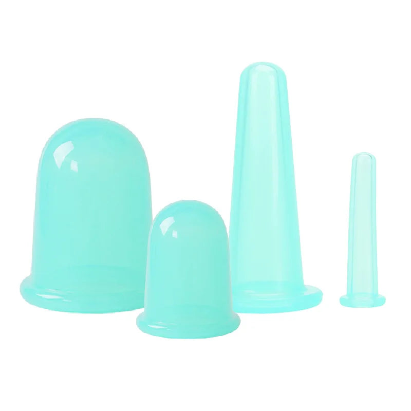 Silicone Facial Massage Cupping Set – Anti Cellulite