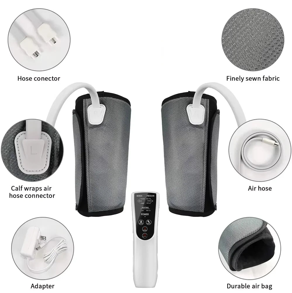 Air Compression Leg Massager – Deep Calf Relaxation
