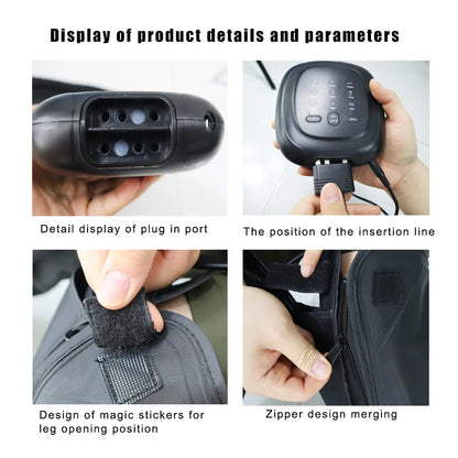 KO Leg Massager 5 Cavity Air Compression - Energy Therapy