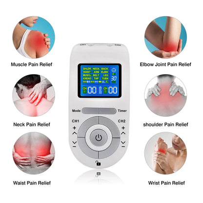 DearBeauty 12 Modes EMS TENS Pulse Massager For Pain Relief