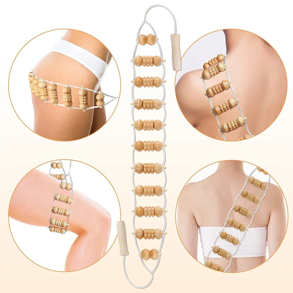 Wood Therapy Massage Kit – Effective Body Shaping Relief
