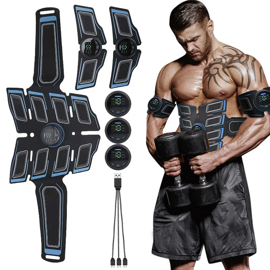 EMS Muscle Stimulator Abs Trainer, Wireless Abs Toner,