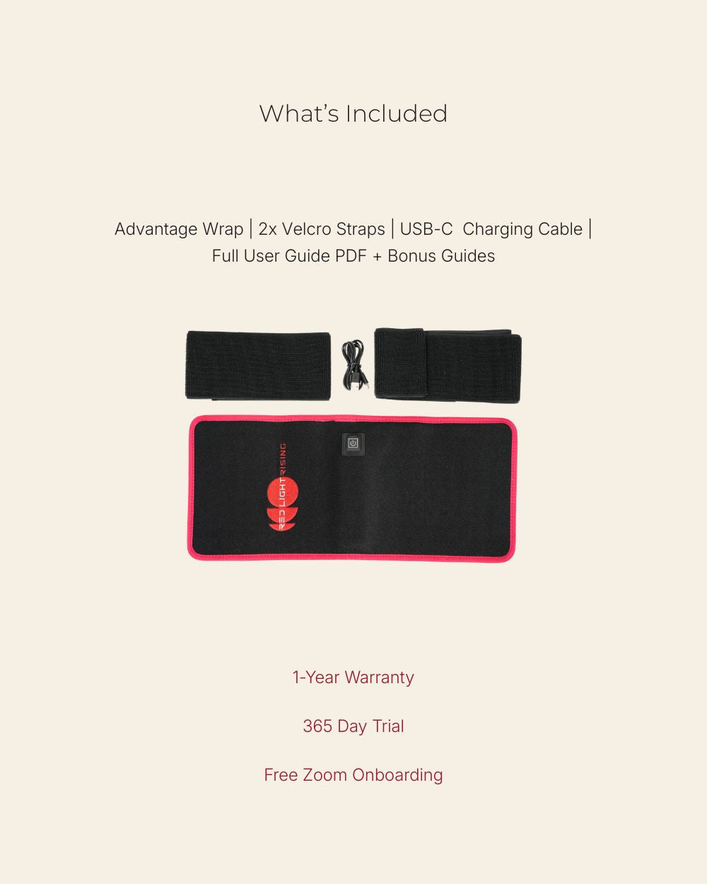 Red Light Rising Advantage Red Light Therapy Wrap