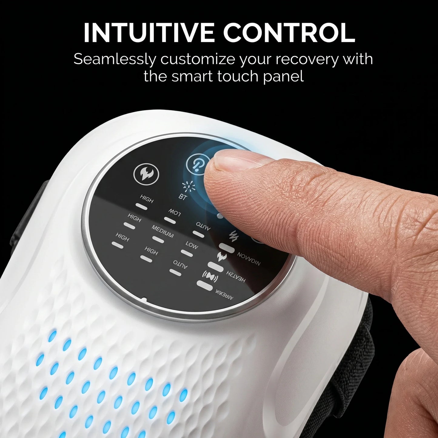3D Airbag Heated Knee Massager with Infrared Therapy