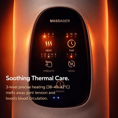 Heated Hand Massager with Deep Compression