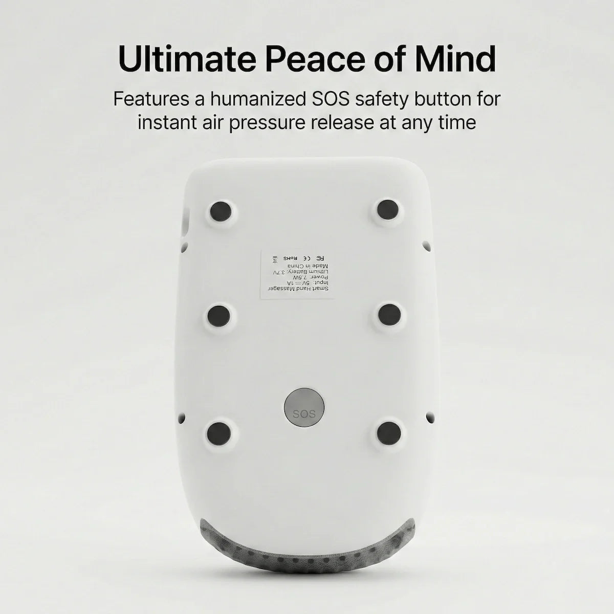 Heated Hand Massager with Deep Compression