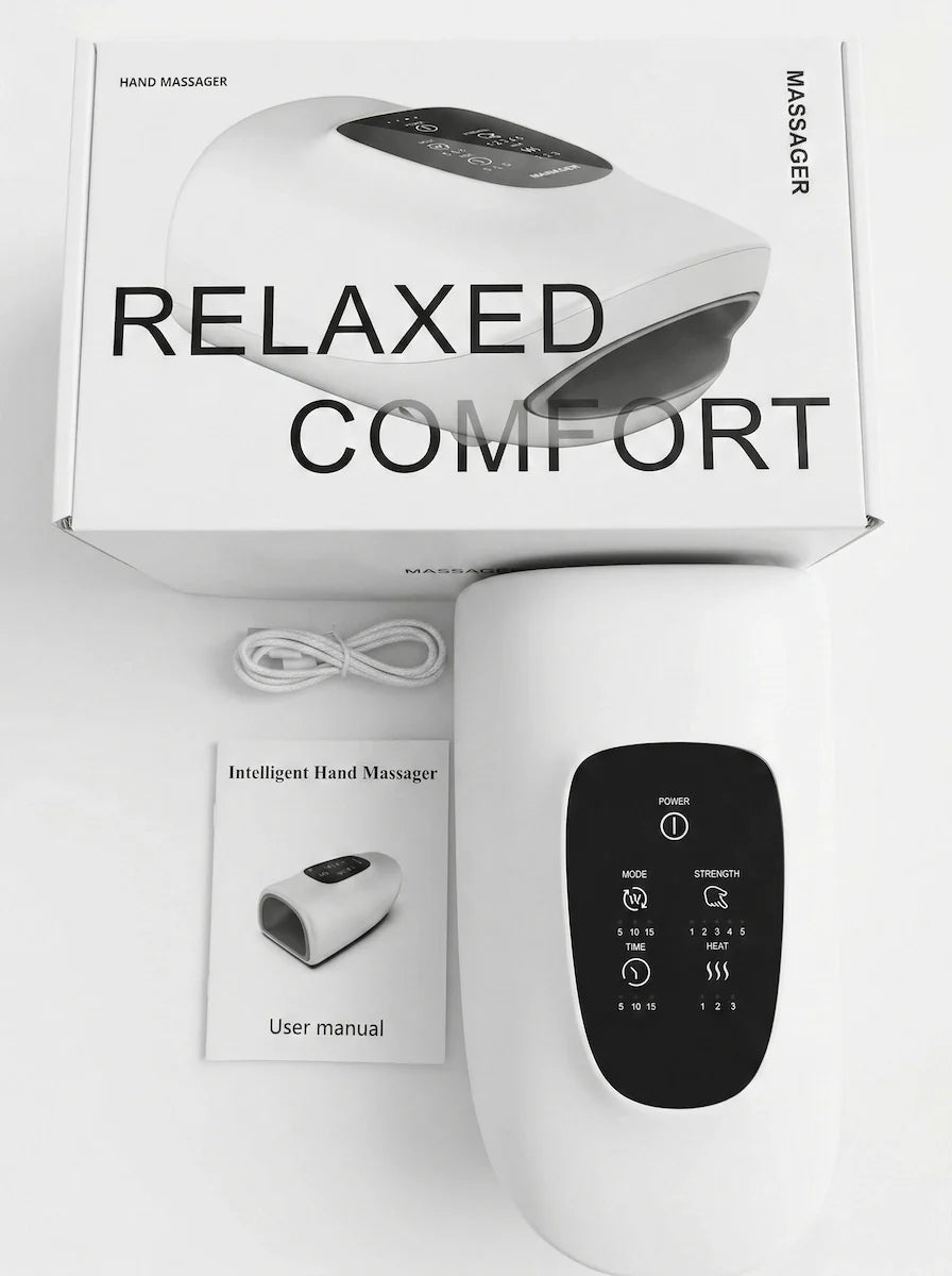 Heated Hand Massager with Deep Compression