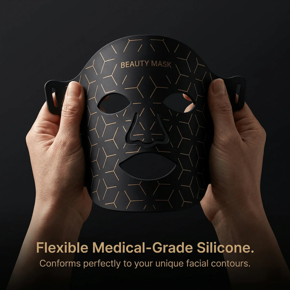 Professional 7-Color LED Light Therapy Mask for Face & Neck