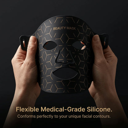 Professional 7-Color LED Light Therapy Mask for Face & Neck