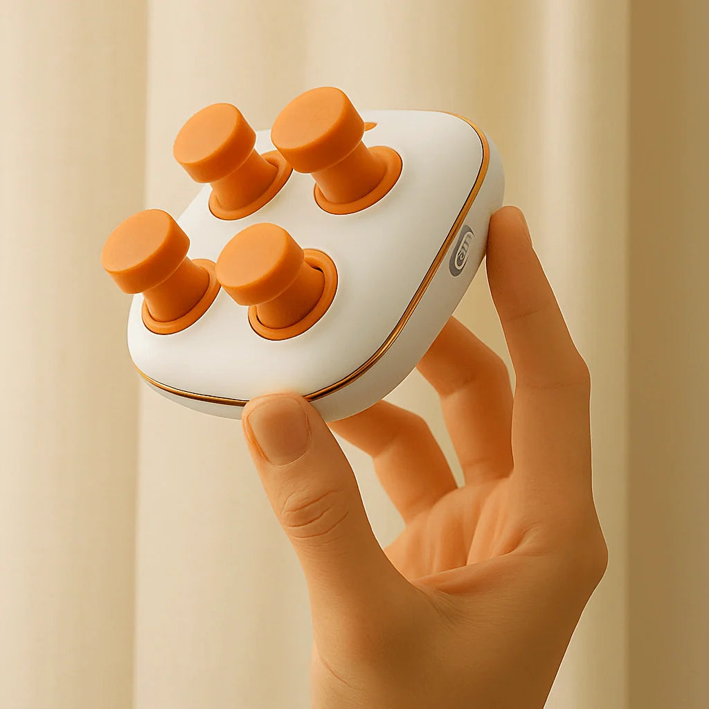 Dual-Action Hydrating Eye Massager for Eye Strain