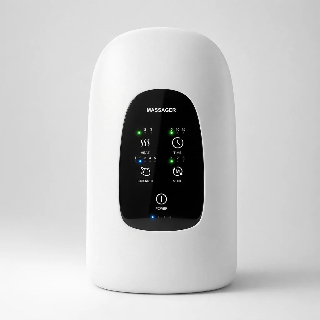 Heated Hand Massager with Deep Compression