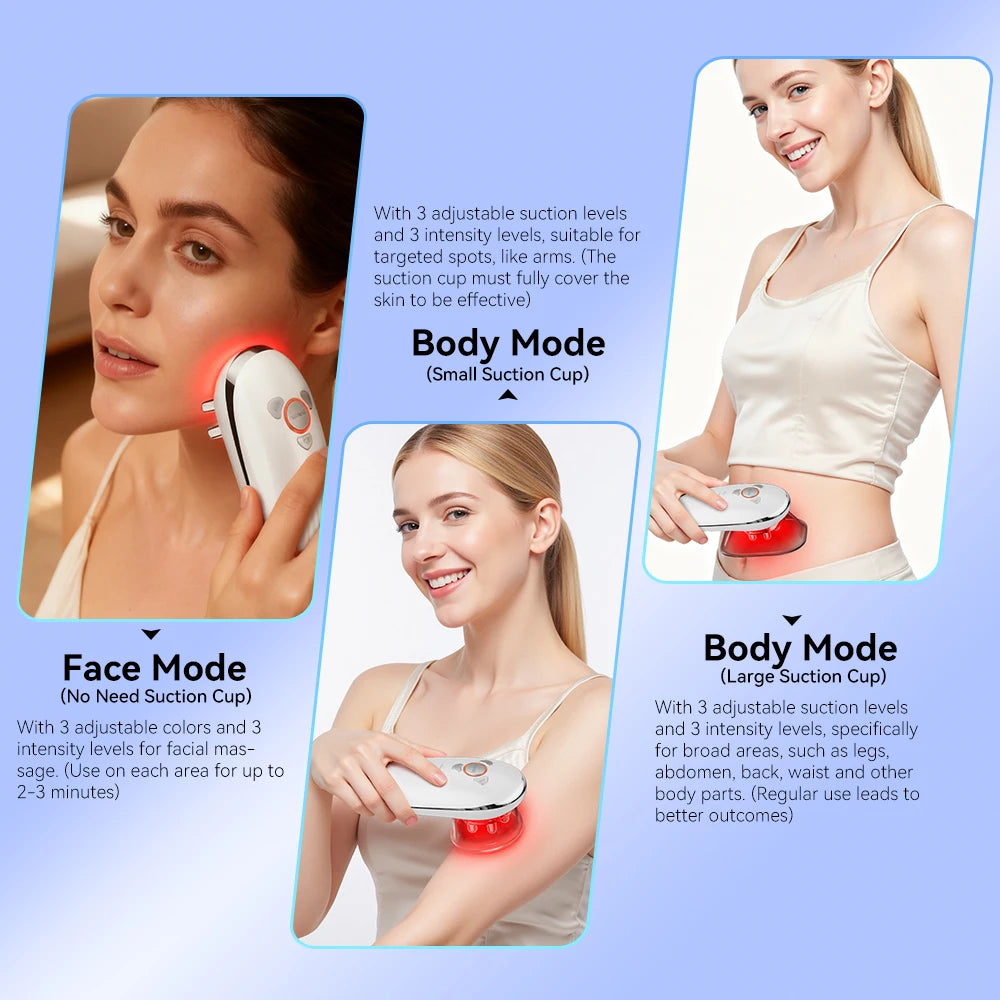 Face & Body Sculpting Massager Body Cellulite Facialtightening Skin Device Shapingslimming Device Sculpting & Firming Tools