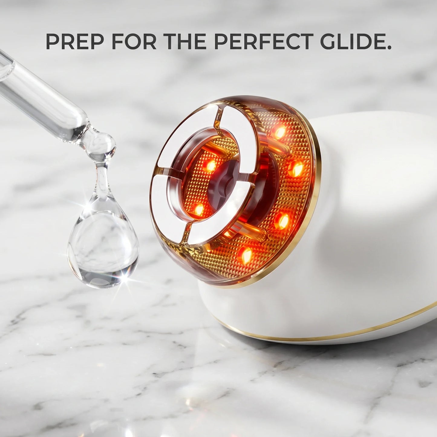 LED Face & Neck Sculpting Massager with EMS Suction