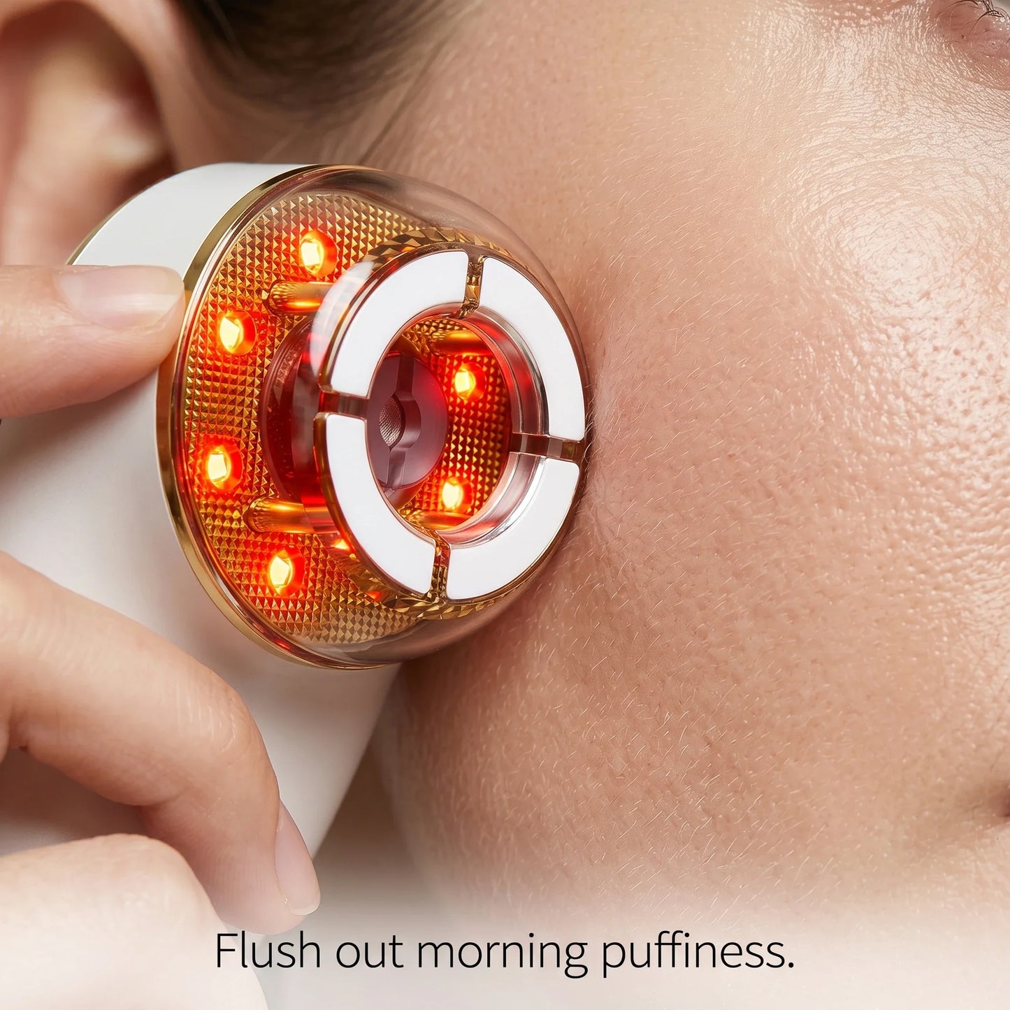 LED Face & Neck Sculpting Massager with EMS Suction