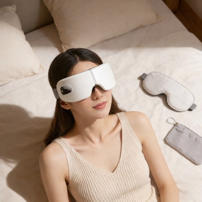 Norya Heated Eye Massager for Eye Strain & Sleep – Relaxing Compression Eye Mask Norya Skin