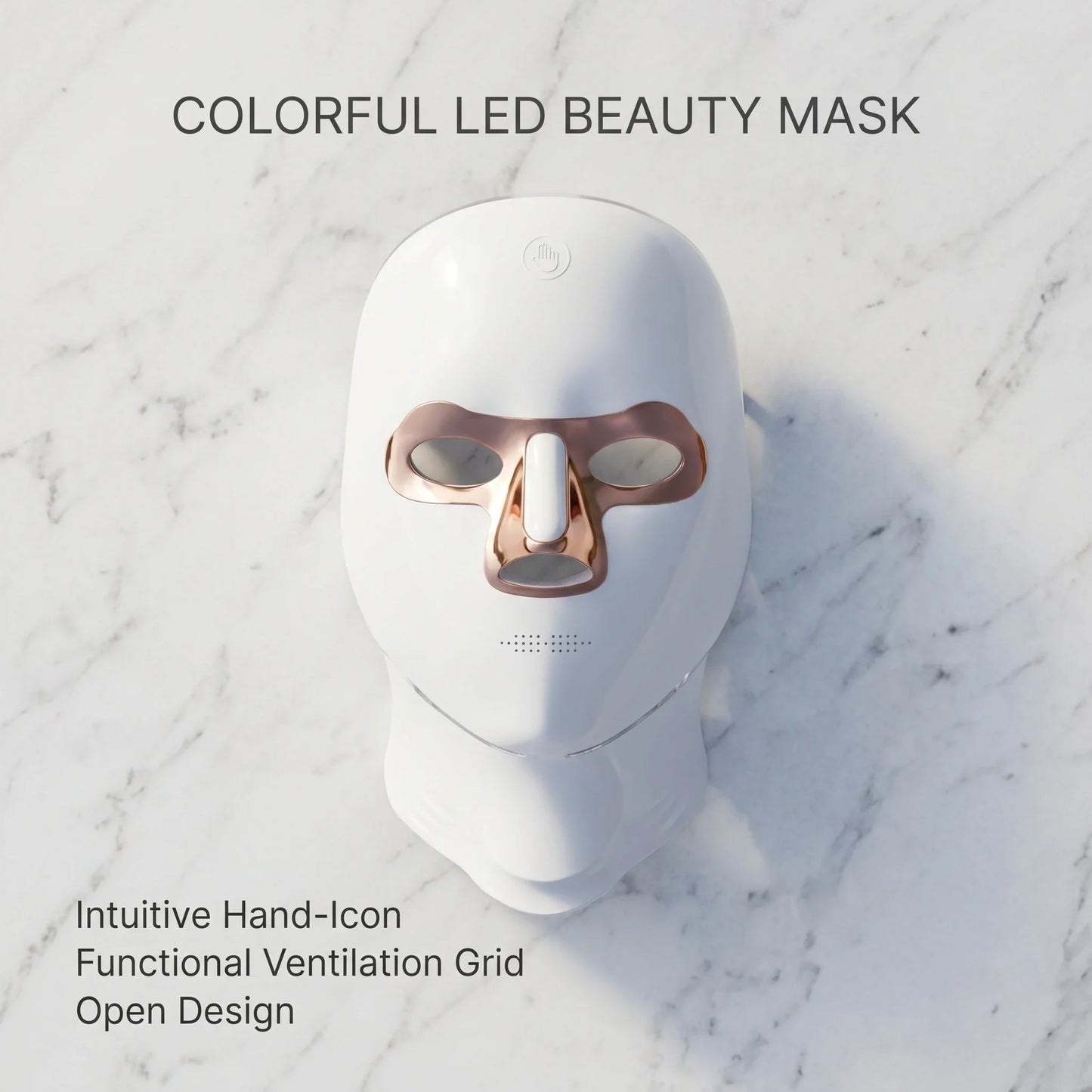 Wireless LED Light Therapy Mask for Face and Neck