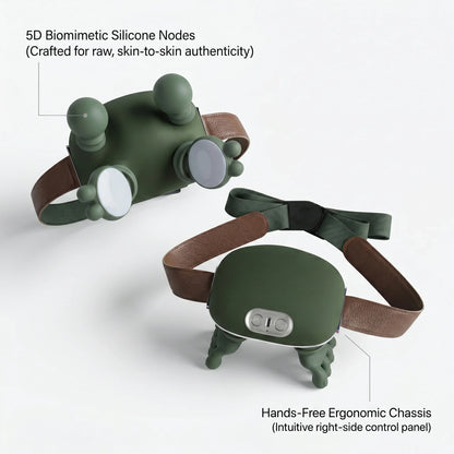 Hands-Free Heated Neck and Shoulder Massager