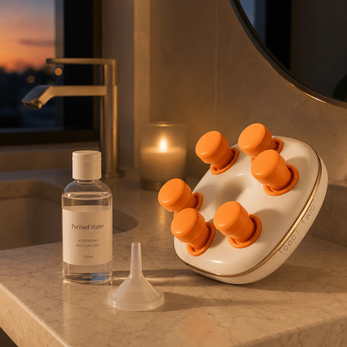 Dual-Action Hydrating Eye Massager for Eye Strain