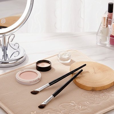 Pinceau Maquillage Professionnel en Poils Synthétiques