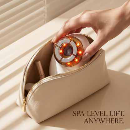 LED Face & Neck Sculpting Massager with EMS Suction