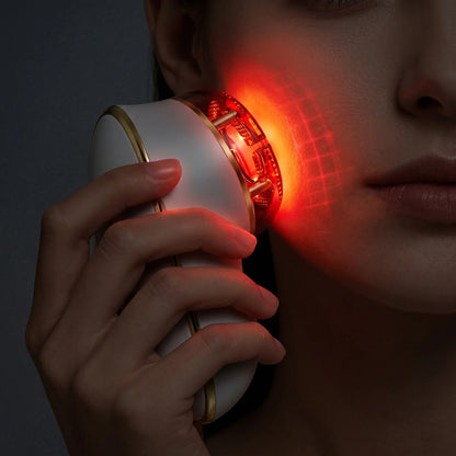 LED Face & Neck Sculpting Massager with EMS Suction