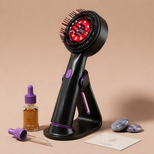 Norya Red Light Scalp Massager for Hair Growth – Microcurrent Hair Regrowth Comb Norya Skin