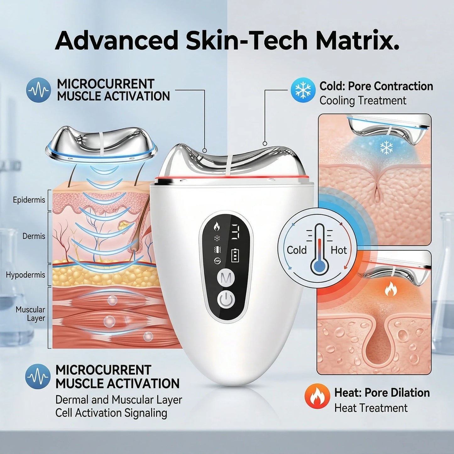 Thermal & Cryo EMS Microcurrent Facial Sculptor